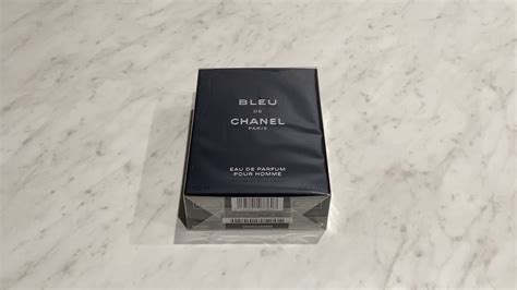 bleu de chanel unboxing